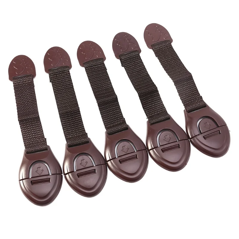 Furniture Hardware Tools - 5 шт./лот, коричневый замок безопасности для