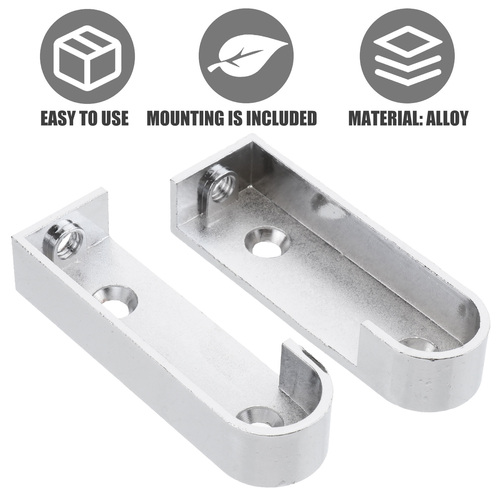 Furniture Hardware High End - 2 шт. высококачественные кронштейны из литого