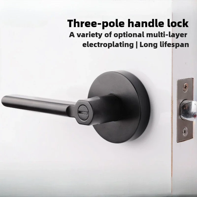 Door Handle Bar - Дверная ручка-замок из высококачественного цинкового сплава,