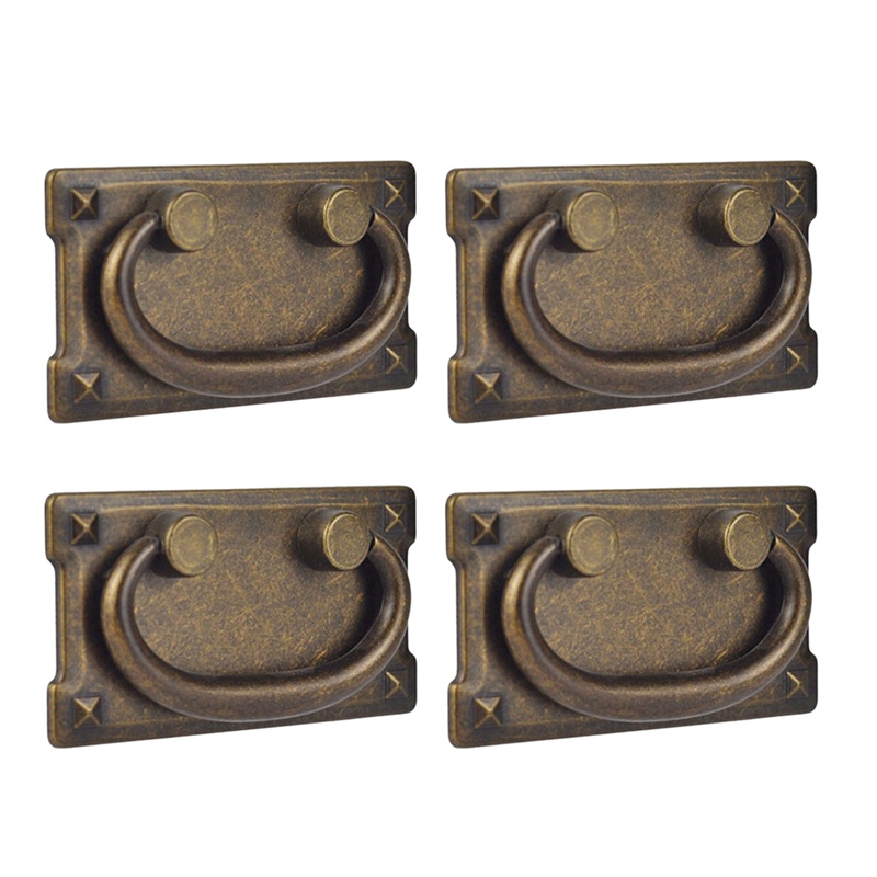 Furniture Hardware Factory - 4 шт. винтажные антикварные бронзовые для