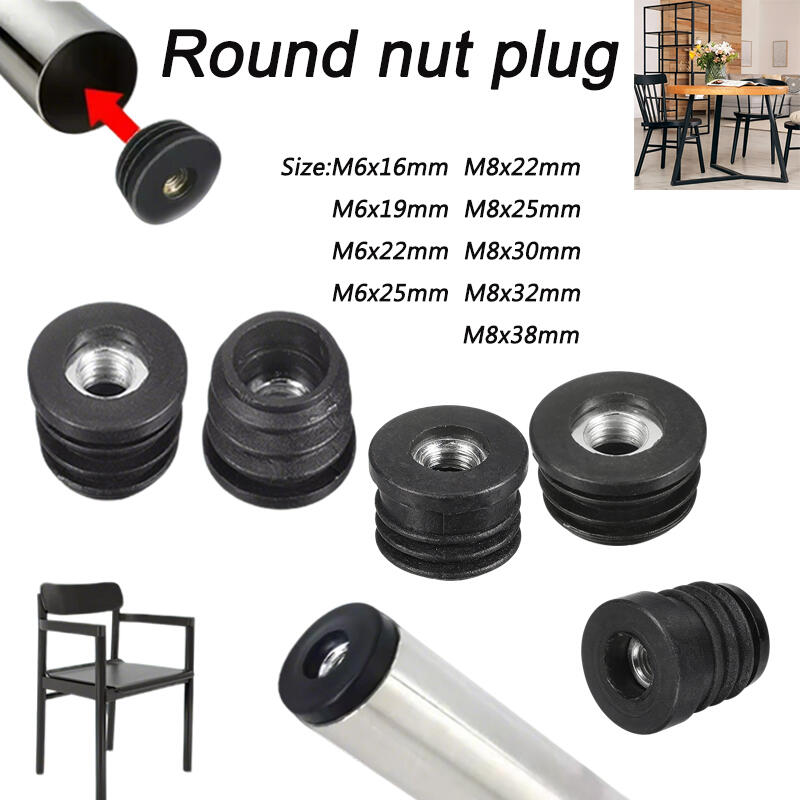 Furniture Hardware Connectors - 4/8/12 шт. круглые заглушки для отверстий