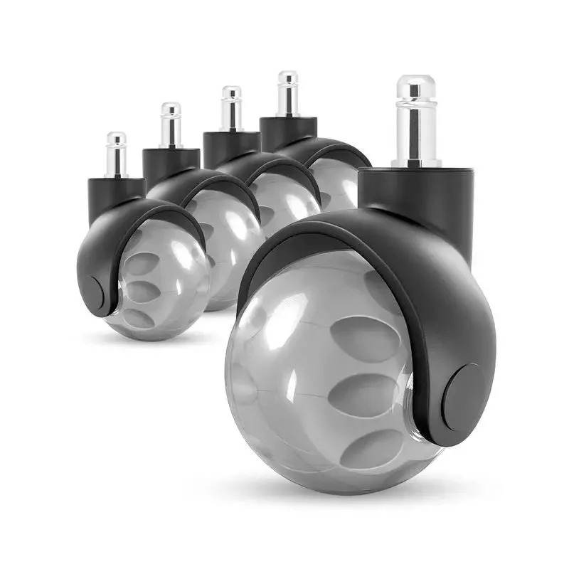 Furniture Screw Type - Колесики для офисных кресел (5 шт.),