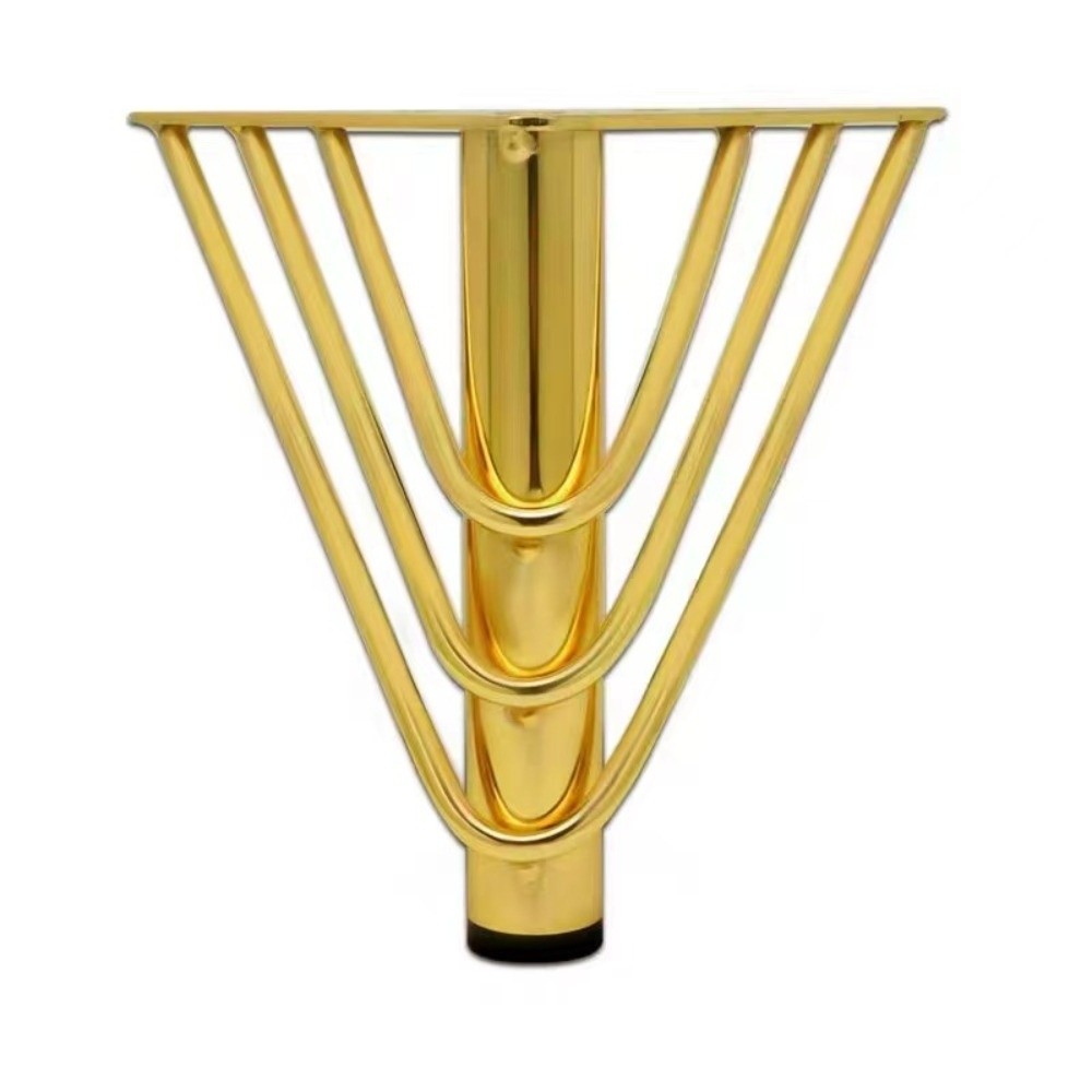 Furniture Hardware Material - Золотистые мебельные ножки с утолщенным дизайном,