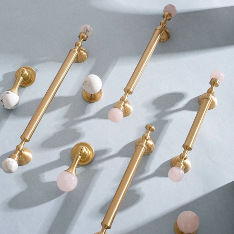 Furniture Hardware High End - Высококачественная французская ручка шкафа, легкая роскошная