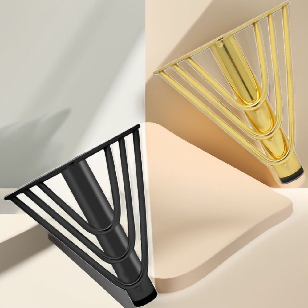 Furniture Hardware Material - Металлические мебельные ножки золотистого цвета, утолщенные,