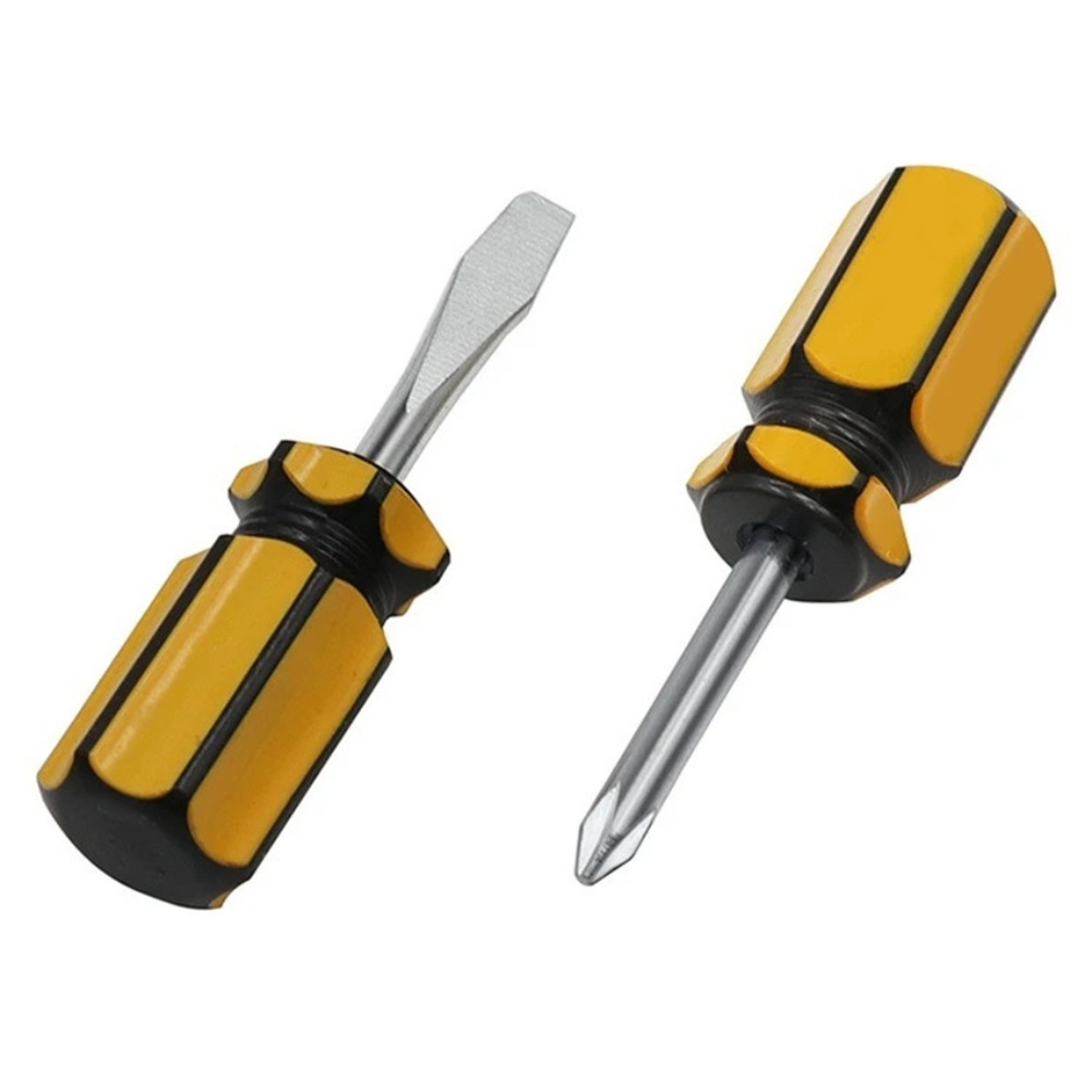 Furniture Screw Type - Набор из 4 отверток: желтые, черные,