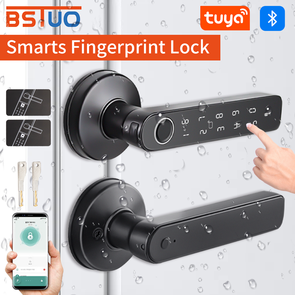 Door Handle Bar - Умный дверной замок Tuya Bluetooth, замок