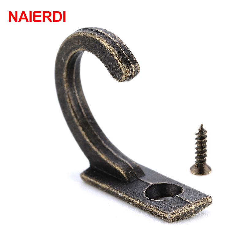 Небольшие крючки NAIERDI в ста – обзор и цена Furniture Hardware Tools