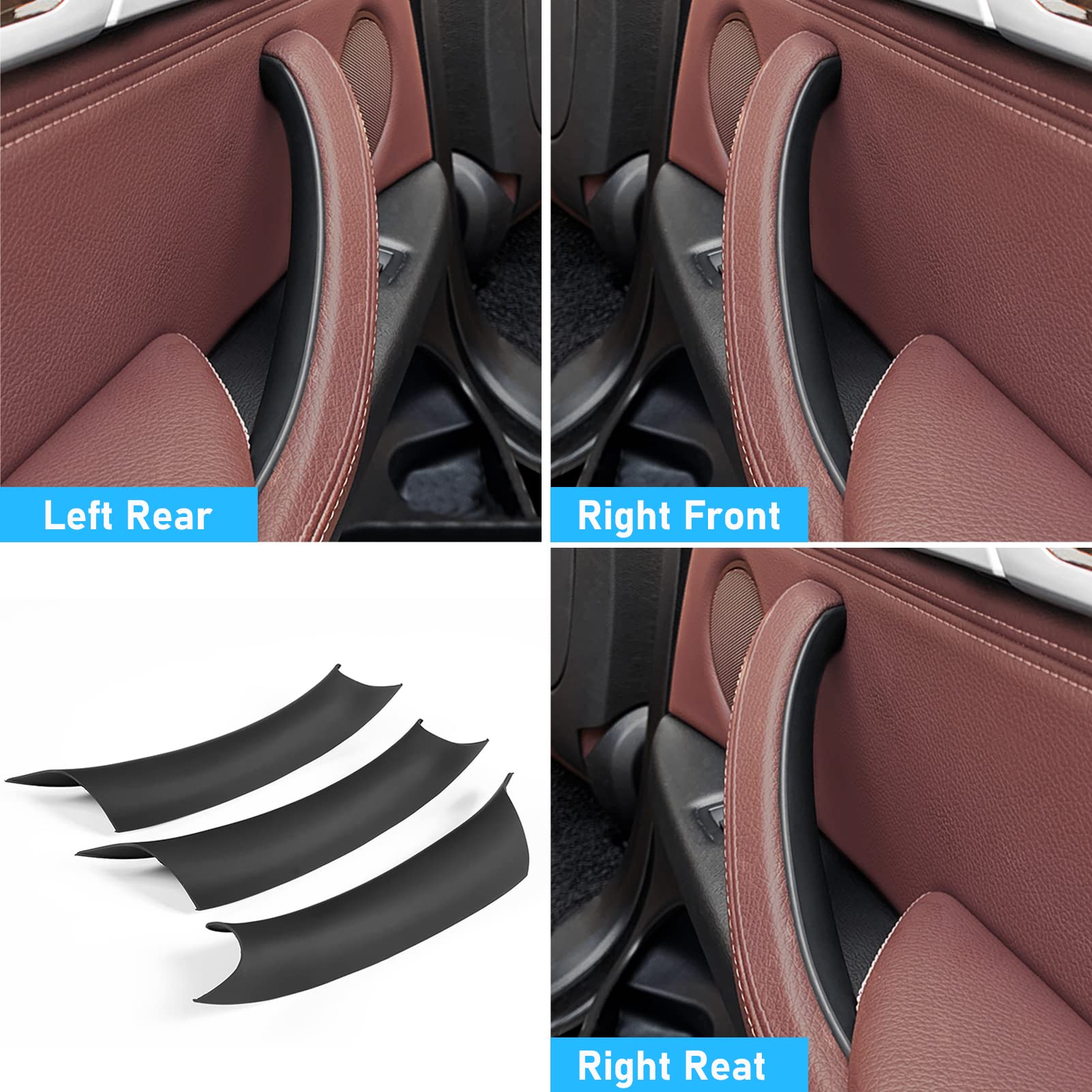 Накладки на ручки дверей (3 шт – обзор и цена Door Handle Bar
