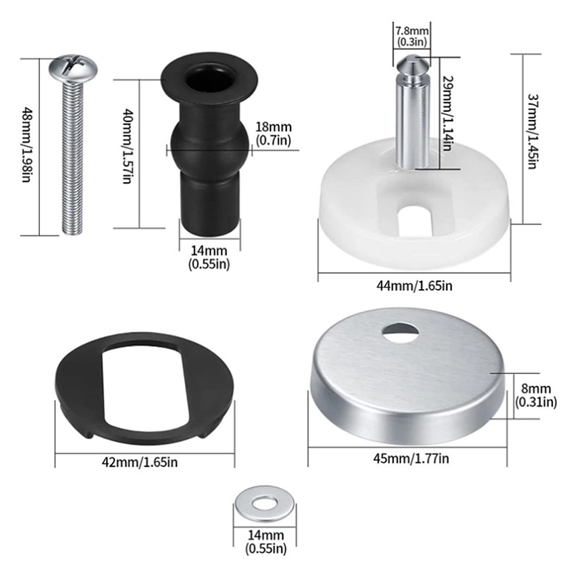 Комплект из 2 шт. быстросъемны – обзор и цена Furniture Screw Type
