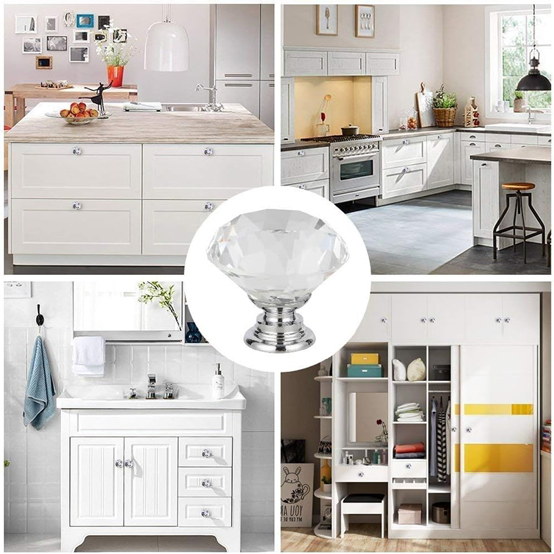 Набор из 6 круглых пластиковых – обзор и цена Furniture Hardware Tools