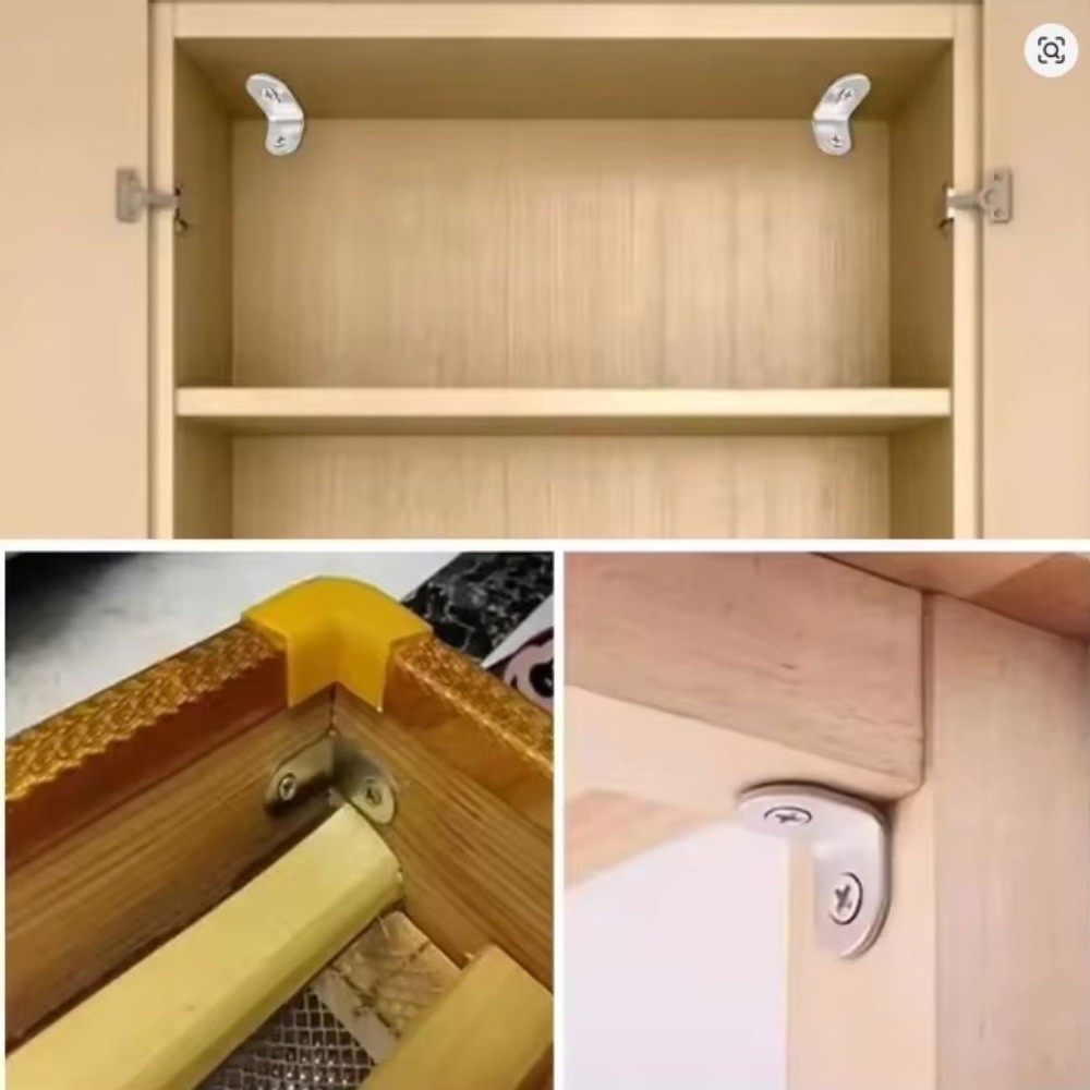 10 шт., угловая скоба из нержа – обзор и цена Furniture Hardware Connectors