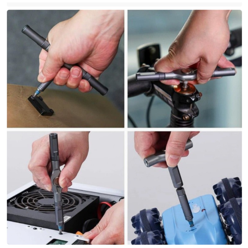 Набор отверток-трещоток 24-в-1 – обзор и цена Furniture Screw Type
